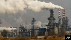 中國山西中部一家煤炭加工廠（資料照/2019年11月28日）