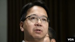 香港民主派資訊科技界立法會議員莫乃光。(美國之音湯惠芸)