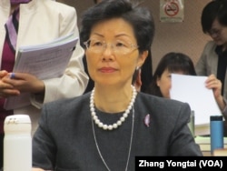 台灣陸委會主委張小月（資料照張永泰拍攝）