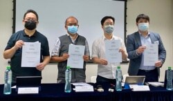 香港民意研究所8月20日公布一项民意调查显示，20%受访者表示有计划永久离开香港 (美国之音/汤惠芸)