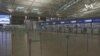 由於擔憂冠狀病毒 機場成為鬼城
