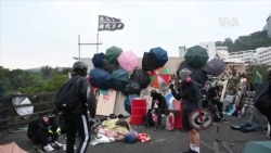 反修例運動風口下的港中大2號橋