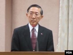 台湾外交部长林永乐（美国之音张永泰拍摄）
