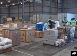 從澳大利亞運往中國的貨品(資料圖片)