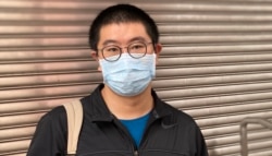 前《苹果日报》人物专题首席记者陈珏明表示，香港新闻工作者的前景是悲观的，他认为这个也是时代给香港人的考验（美国之音/汤惠芸）