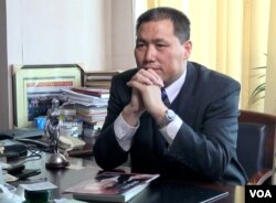 资料照片：中国人权律师浦志强。（美国之音东方拍摄）