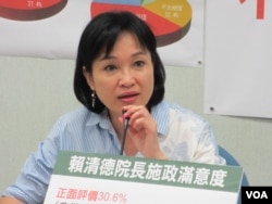 台灣在野黨國民黨立委柯志恩 (美國之音張永泰拍攝)