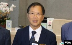 公民黨立法會議員郭家麒（美國之音特約記者湯惠芸）