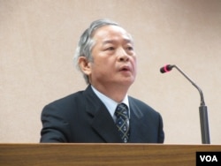 執政黨國民黨立委林郁方（美國之音張永泰拍攝）