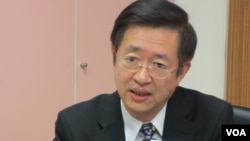 台灣外交部亞太司副司長 周穎華 (美國之音記者張永泰拍攝)