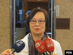 台灣執政黨國民黨立委羅淑蕾（美國之音張永泰拍攝）