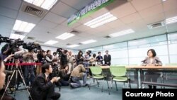 蔡英文宣佈參選總統候選人提名黨內初選(蔡英文facebook圖片)