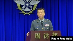 台湾国防部发言人陈中吉（资料图）