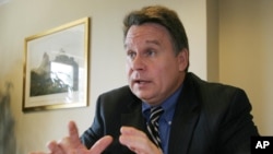 美國國會及行政當局中國委員會前主席克里斯史密斯。(資料圖片)