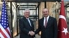 美國國務卿蒂勒森和土耳其外長在伊斯坦布爾會見（2017年7月9日）