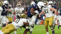 ພາສາອັງກິດ ຄໍາສັບໃນຂ່າວ Touchdown ແປວ່າ ການຢຽບພື້ນ