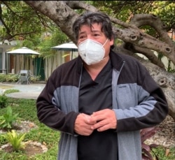 “La desgracia de la pandemia es no tener recursos", afirma el doctor Enrique Montbrun en conversación con la VOA en Caracas, Venezuela. Foto: VOA