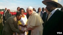 羅馬天主教教宗在烏干達