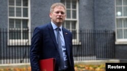 英國商務大臣夏博思（Grant Shapps，又譯沙普斯）（資料照片）