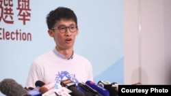 香港新科立法會議員、青年新政的召集人梁頌恒（梁頌恒臉書圖片）