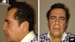 墨西哥總檢察長辦公室公佈的拉耶瓦被捕後照片。