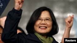 台灣當選總統蔡英文。