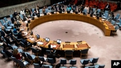 資料照：聯合國安理會會場