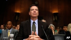 2017年5月3日，美國聯邦調查局局長科米在國會作證
