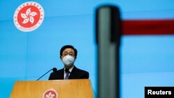 李家超在5月9日會見記者