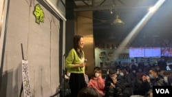 資料照片：北京友你酒吧的脫口秀表演現場。