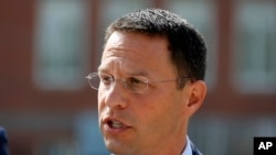 賓夕法尼亞州州長喬什·夏皮羅。（美聯社照片）