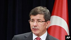 土耳其外長達烏特奧盧。(資料圖片)