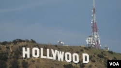 美国CBS）电视节目《六十分钟》报道，中国的影视业发展极快，目前已经到了虎视眈眈同好莱坞竞争的时候了。（国符拍摄）