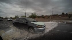 熱帶風暴希拉里對美國墨西哥造成洪水威脅