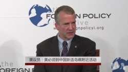 美议员：美必须到中国新造岛礁附近活动