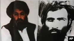 曼苏尔2015年新任阿富汗塔利班首领时媒体发布的照片