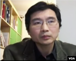 旅居德國的華裔資深媒體人長平接受美國之音採訪 (2016年3月28日)