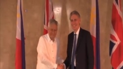 英國外相訪菲磋商南中國海爭端