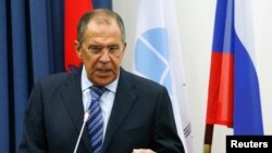 俄羅斯外長拉夫羅夫 (資料照片)