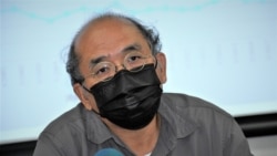 香港民意研究所副行政總裁 鍾劍華 表示，香港過去是東亞地區的新聞資訊中心，國安法實施後近5成受訪記者考慮離開香港，反映香港的國際地位失色 (美國之音湯惠芸)