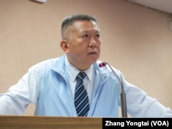 台湾执政党国民党立委杨应雄(美国之音张永泰拍摄)