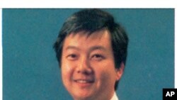 美国之音中文部资深编辑张光华(1985年1月)