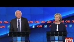 克林頓桑德斯圍繞敘利亞和控槍等問題首度激辯