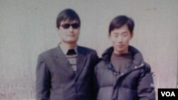 陳克貴與陳光誠的合影