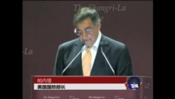 岛屿争端升温之际美防长访问中国