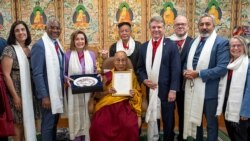 美國跨黨派國會代表團在印度與達賴喇嘛會晤
