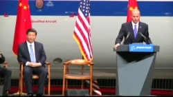 习近平造访波音工厂