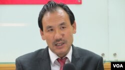 西藏議會議員格桑堅贊(資料照片-美國之音張永泰拍攝)
