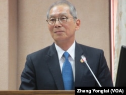 台湾驻美代表高硕泰(美国之音张永泰拍摄)