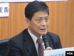 台灣在野黨台聯黨立委賴振昌。（美國之音張永泰拍攝）